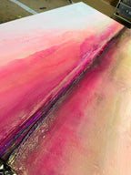 Le Soleil Levant abstract landscape details 
