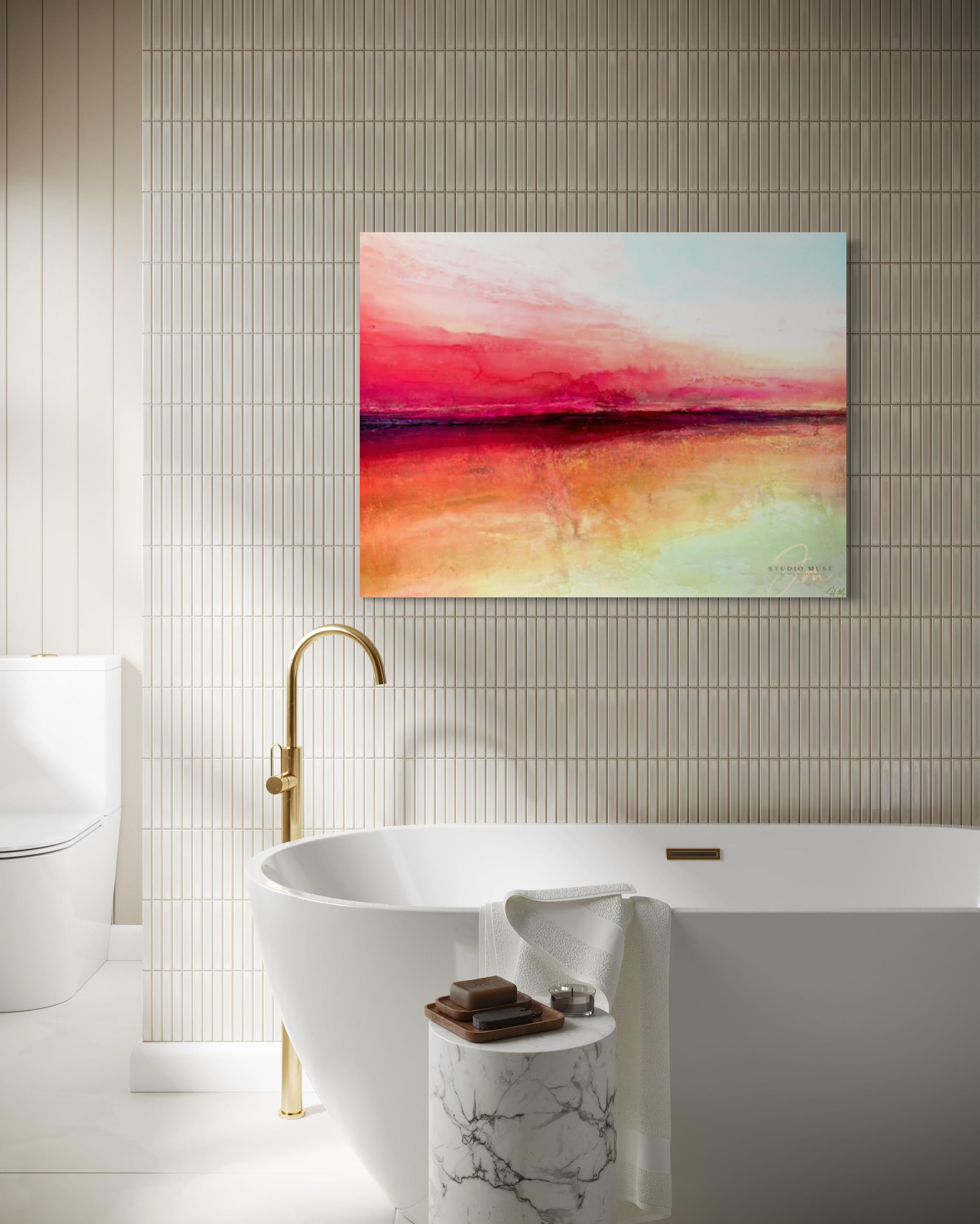 Le Soleil Levant - Canvas Print