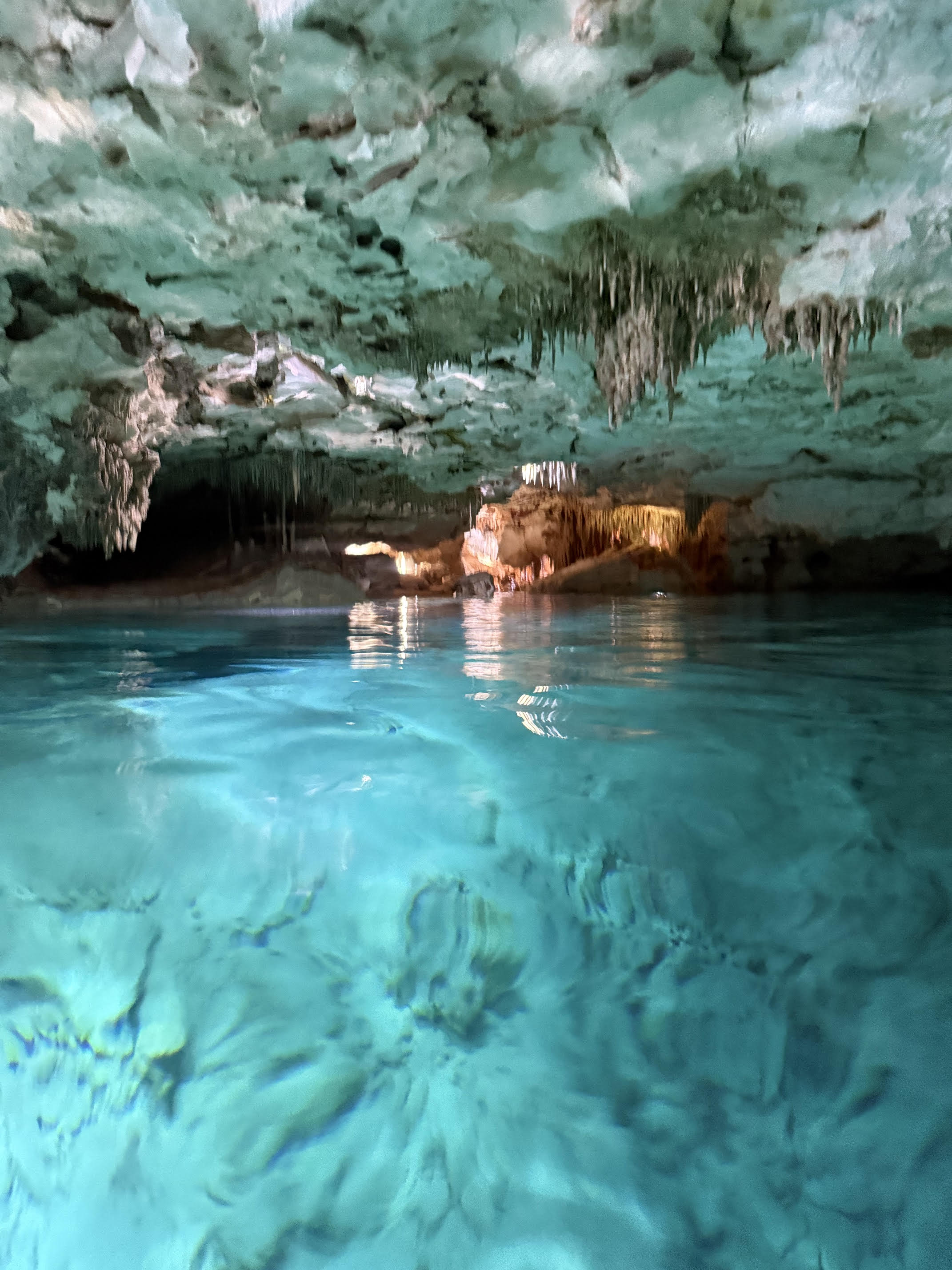 Cenote inspiration image for abstract art by Jen Muse
