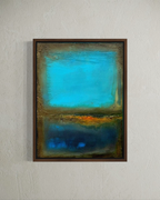Precious Moment abstract in the Stillness Collection, canvas print, by artist Jen Muses 