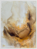 Warm and Cozy modern bloom fine art print unframed by artist Jen Muse