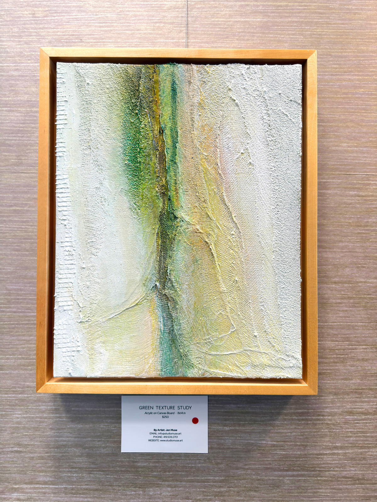 Green Texture Study - original