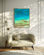 Hidden Waters#2 canvas print from the Cenote Series shown in a second orientation
