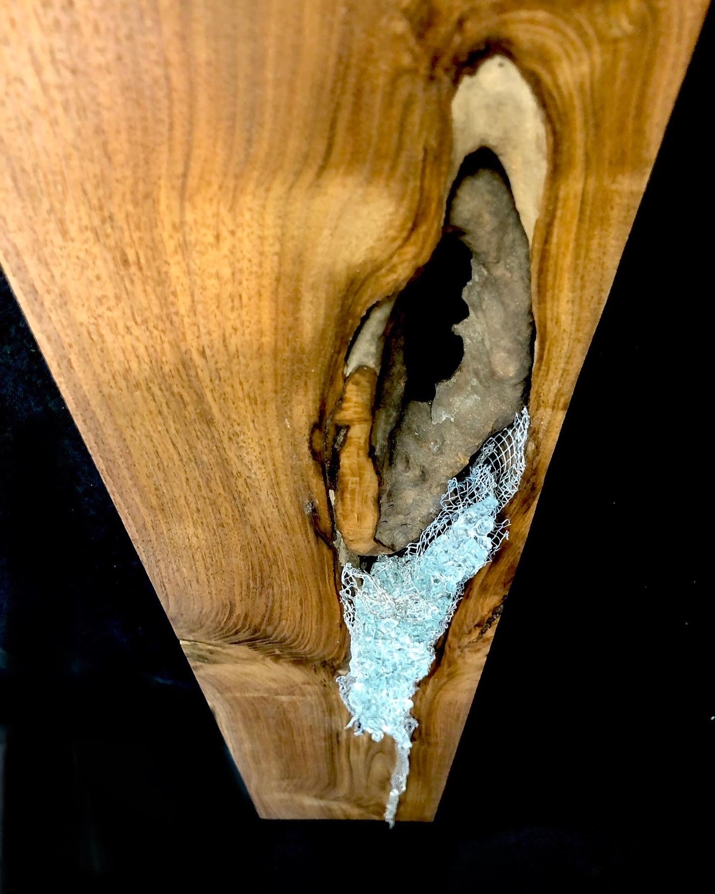 Knotty Walnut - Original Sculpture