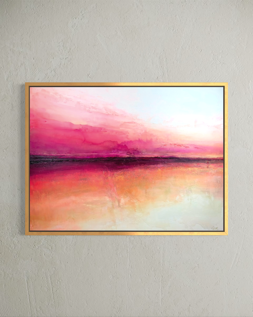 Le Soleil Levant - Canvas Print