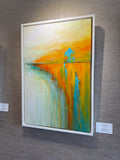 STILL HERE modern abstract barn shown at thresholds in Michigan by artist Jen Muse