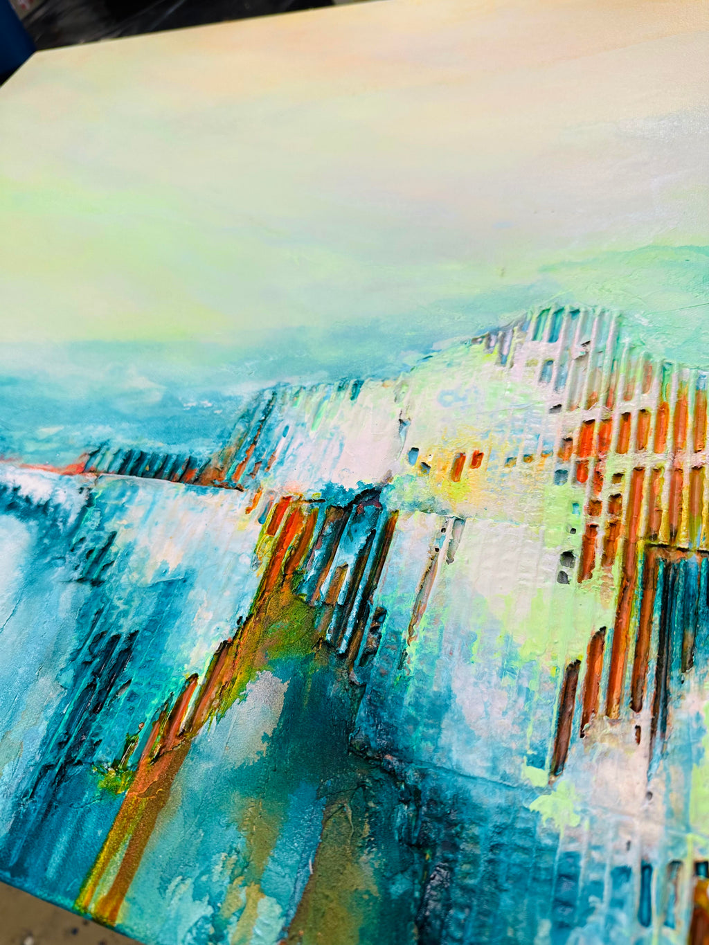 Winter Barn - Original