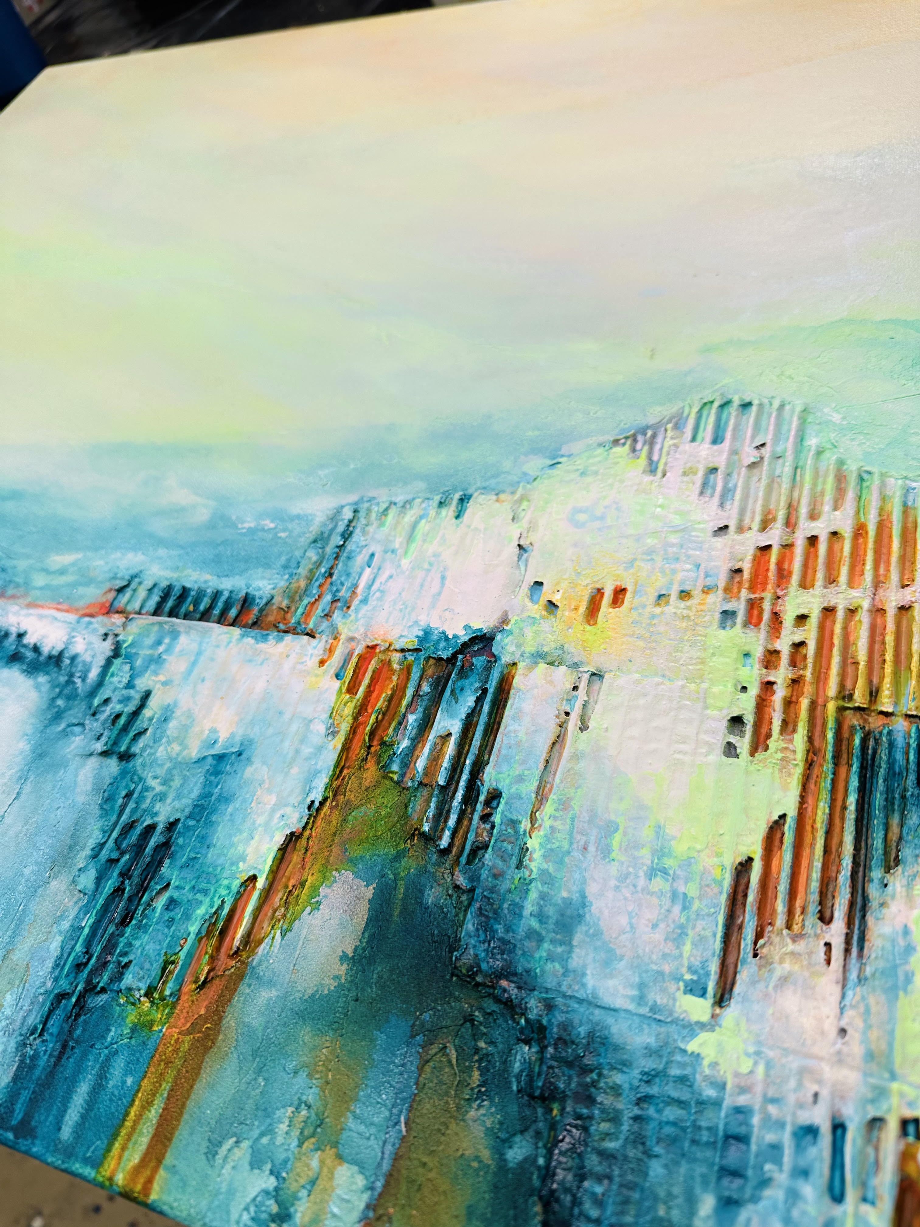 Winter Barn - Original