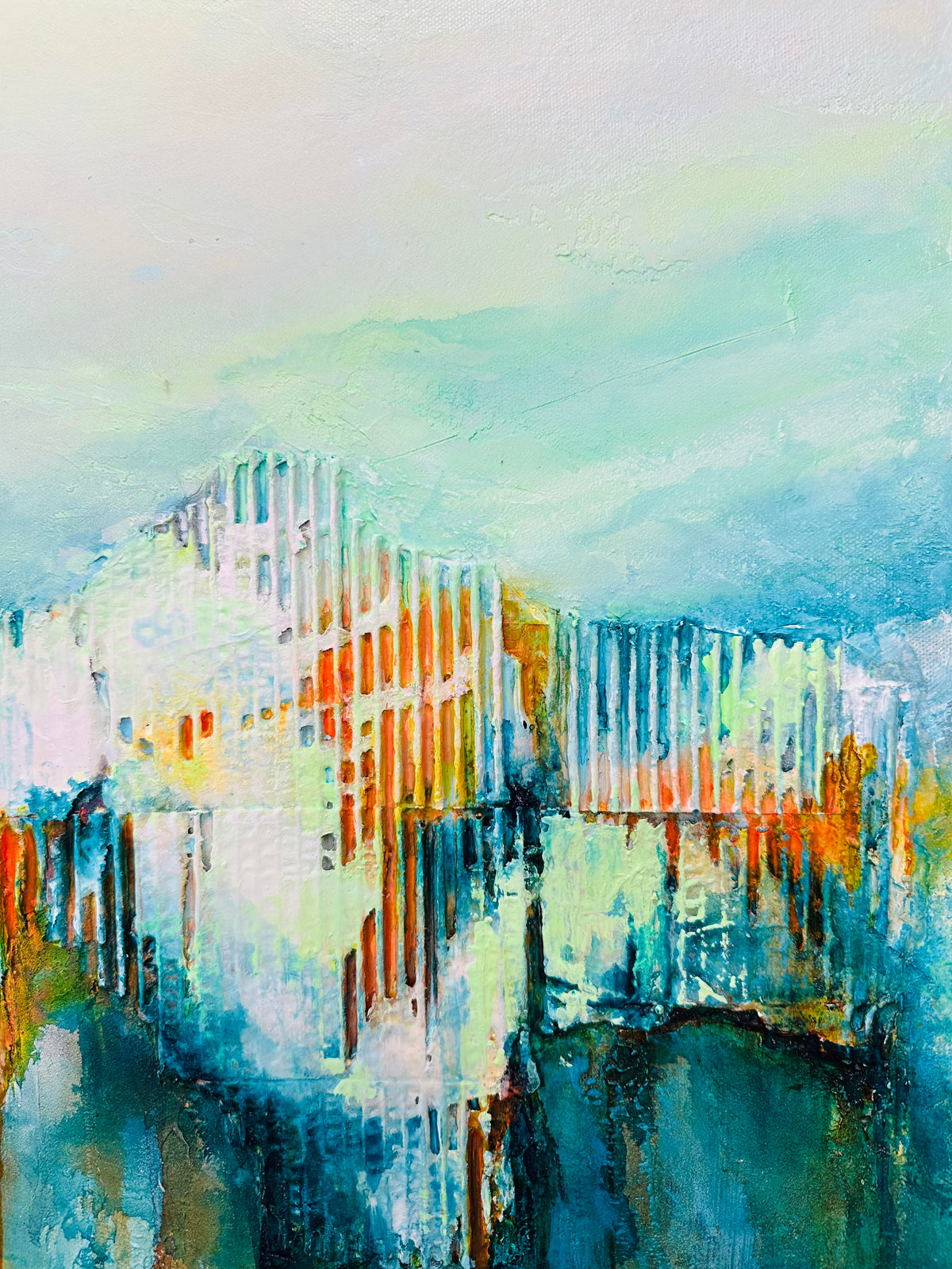 Winter Barn - Original